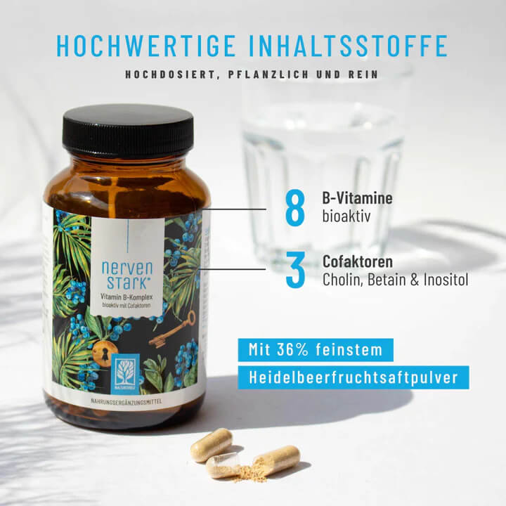 Doplnek stravy Naturtreu NervenStark - slozeni